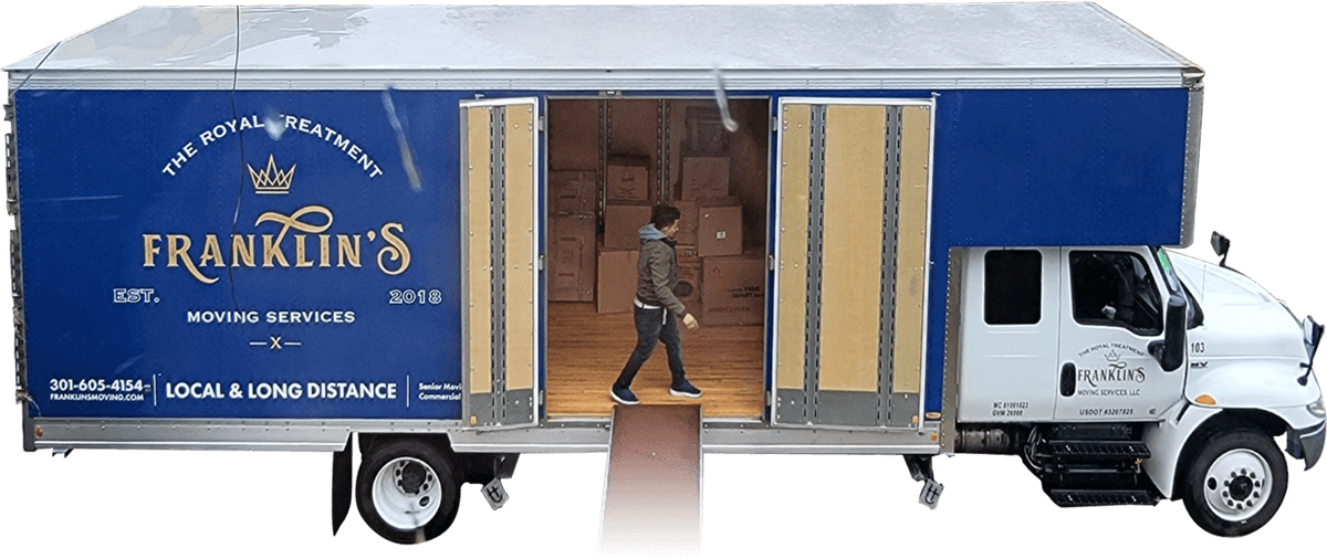 Franklins Moving Services fleet truck